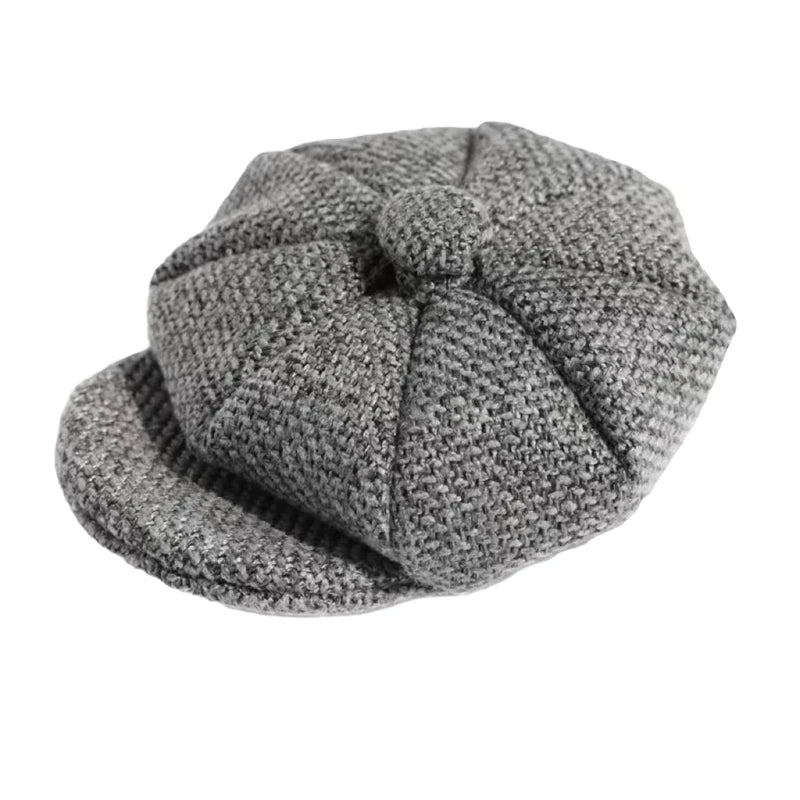 Pet Clothes Funny Handsome Gentleman's Beret Hat and Tie