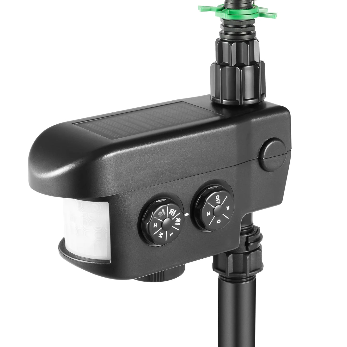 Motion Activated Sprinkler, No-Harm Pet Deterrent Bird Repellent, Solar Power Motion Sensor 10m Range Animal Deterrent