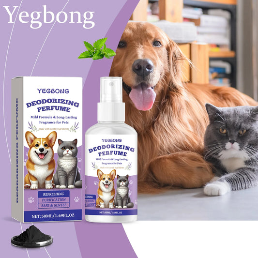 Pet Deodorizing Spray Eliminate Bad Odor Lasting Fresh Fragrance Non-irritating Refreshing Air Pet Deodorizing Spray