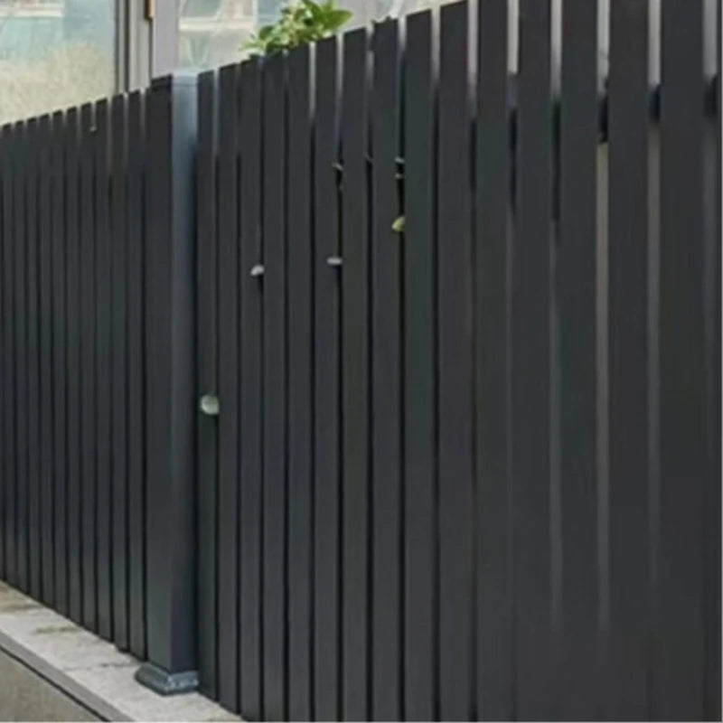 Vertical Aluminum Powder Coated Metal Fence/Panel with Slat Surface
