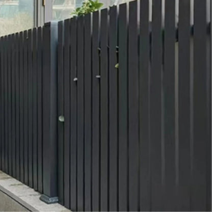 Vertical Aluminum Powder Coated Metal Fence/Panel with Slat Surface