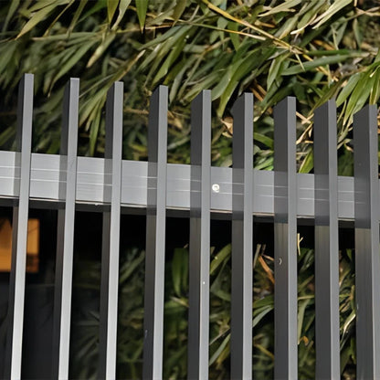 Vertical Aluminum Powder Coated Metal Fence/Panel with Slat Surface