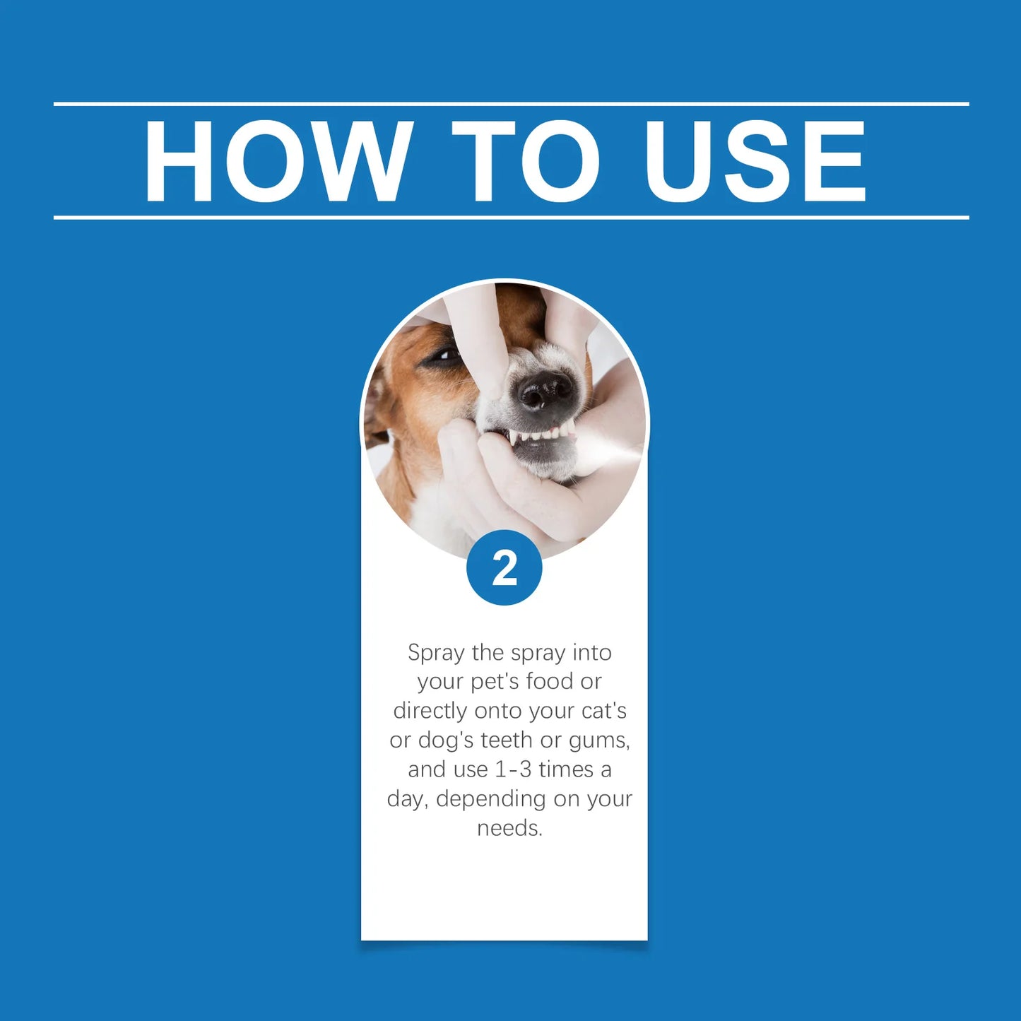 Pet Teeth Cleaning Spray Remove Teeth Stains Non-irritating Eliminate Bad Breath Prevent Tartar Pet Dental Care Spray