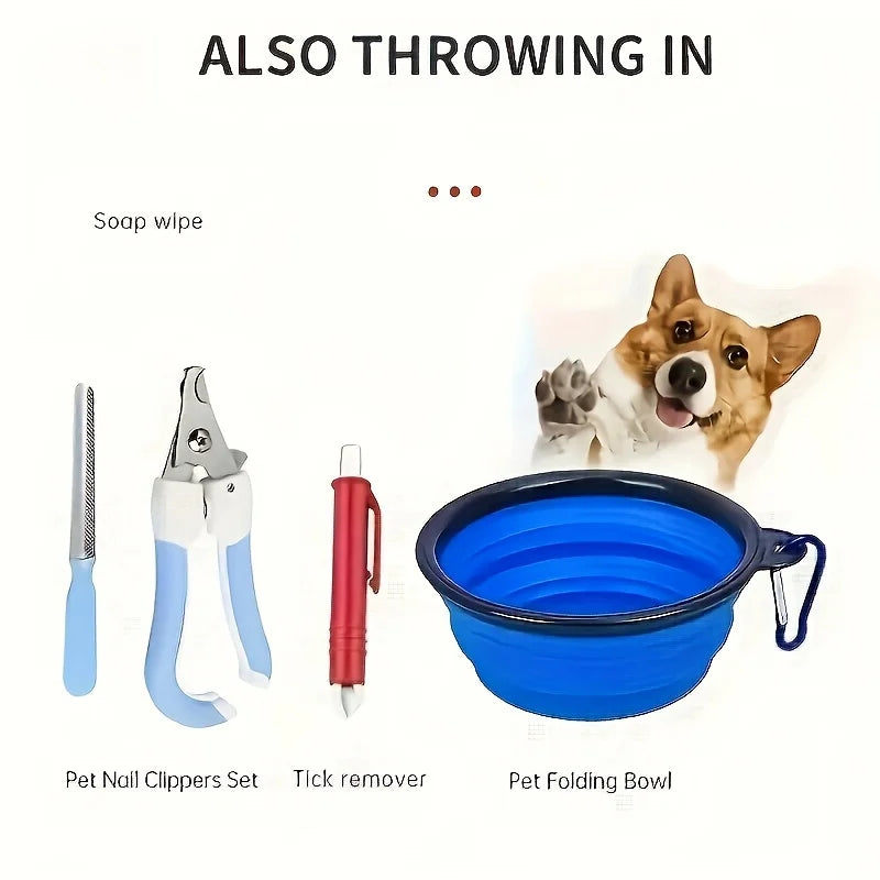 Pet Multi-purpose First Aid Emergency Medical Kit  for Cats and Dogs