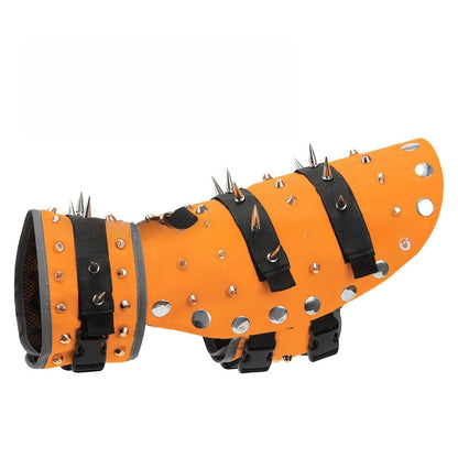 Pet Clothing Creative Punk Puppy Vest Spike Resistant Bite Resistant Pet Vest Protective Dog Armor Vest Pet Jackets