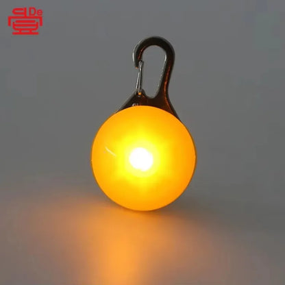 Luminous LED Anti-lost Pet Tag/Pendant, USB Rechargeable