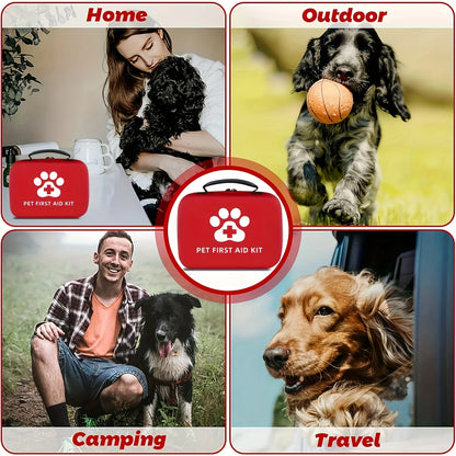 Pet Multi-purpose First Aid Emergency Medical Kit  for Cats and Dogs