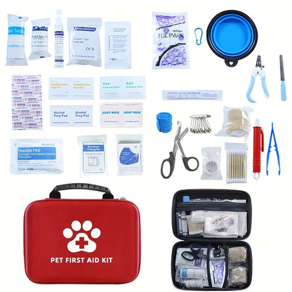 Pet Multi-purpose First Aid Emergency Medical Kit  for Cats and Dogs