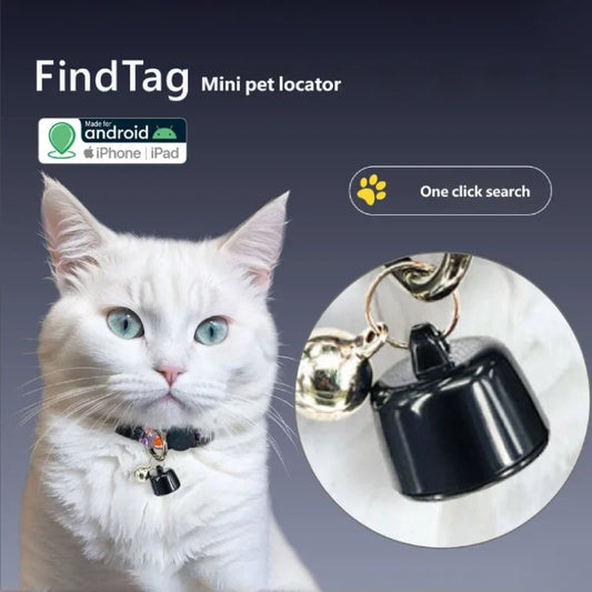 Mini GPS Pet Tracker Global Locator Compatible With Android ISO For Dogs Cats Birds 3 Days Movement Tracking Device
