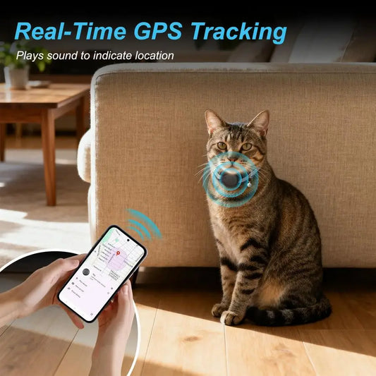Mini Android GPS Pet Activity Collar. No Subscription Required.