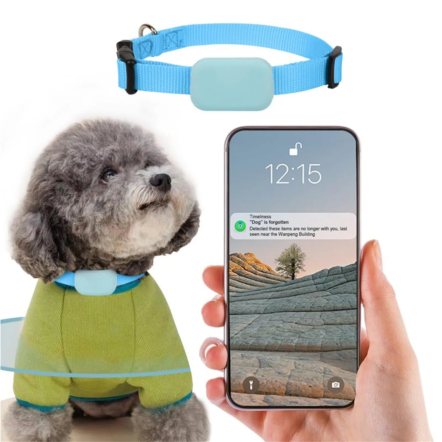 Real-Time GPS Pet Anti-Lost and Activity Tracking Detection for Collars