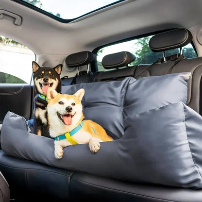 Dog Car Seat Cover for Travel, Thickened Cotton, Folding Hammock, Carrier Bag for Pets