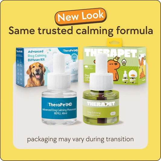 120-Day Dog Calming Diffusers - Pheromone Kits for Stress Relief, Behavior Issues, Anxiety, and Chewing