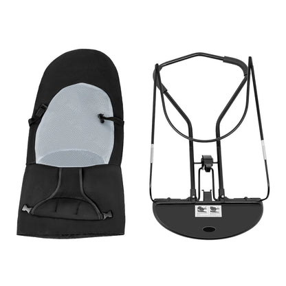 Pet Rocker Bed Foldable Chair Adjustable Height Breathable Stainless Steel Bracket