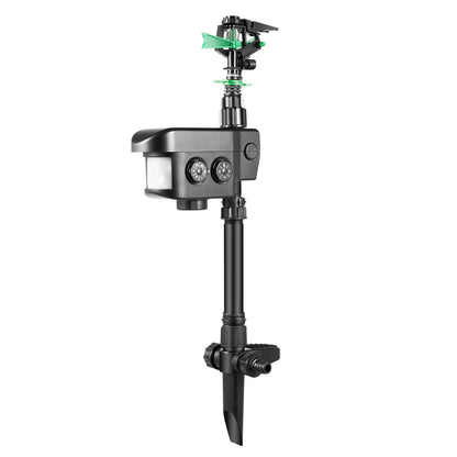 Motion Activated Sprinkler, No-Harm Pet Deterrent  Bird Repellent, Solar Power Motion Sensor 10m Range Animal Deterrent
