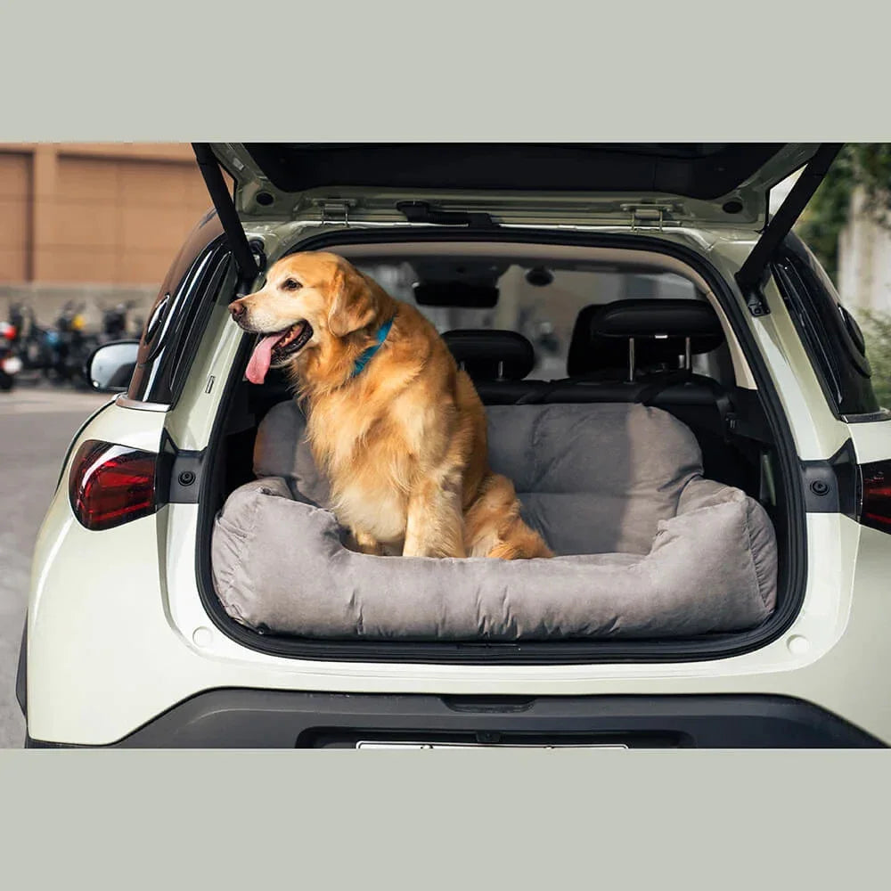 Dog Car Seat Cover for Travel, Thickened Cotton, Folding Hammock, Carrier Bag for Pets