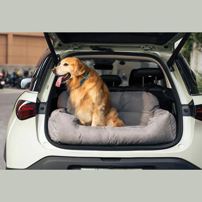 Dog Car Seat Cover for Travel, Thickened Cotton, Folding Hammock, Carrier Bag for Pets