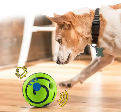 Dog Toy Wobble Wag Giggle Ball Getting Dog Attention Toy Fun Giggle Sounds When Rolled or Shaken Pets Know Best As Seen On TV