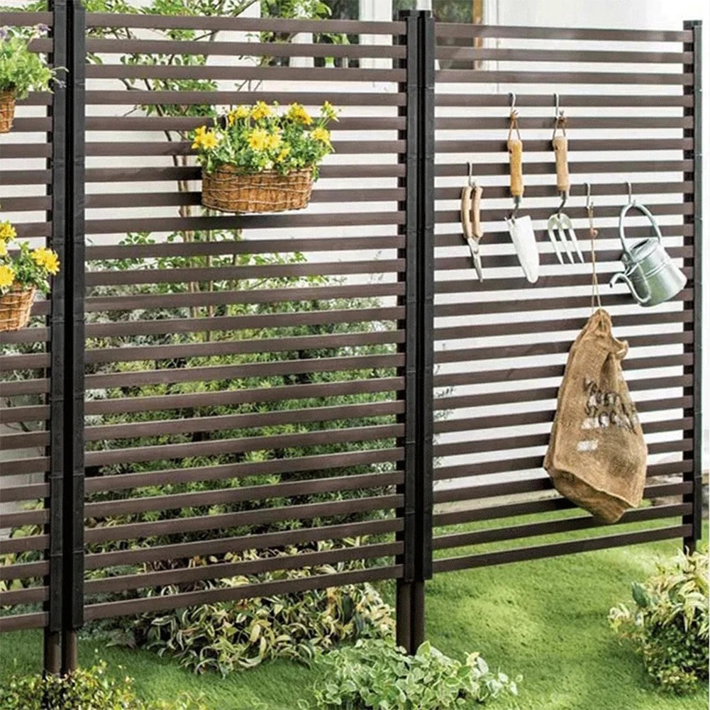 3 Ft W X 4 Ft H Metal Privacy Screen/Fence Panel for Outside Patio Garden Backyard