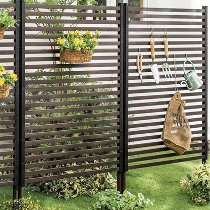 3 Ft W X 4 Ft H Metal Privacy Screen/Fence Panel for Outside Patio Garden Backyard