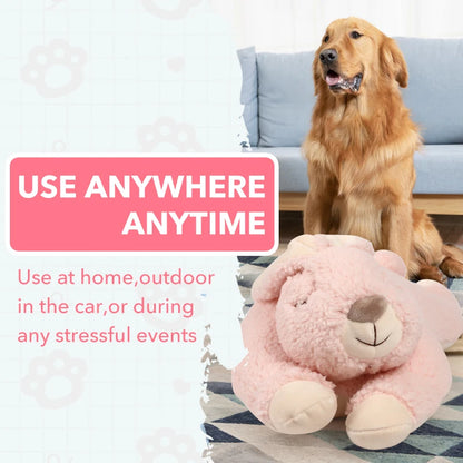 Rabbit Design Heartbeat Stuffed Animal Behavioral Sleep Aid Comforting