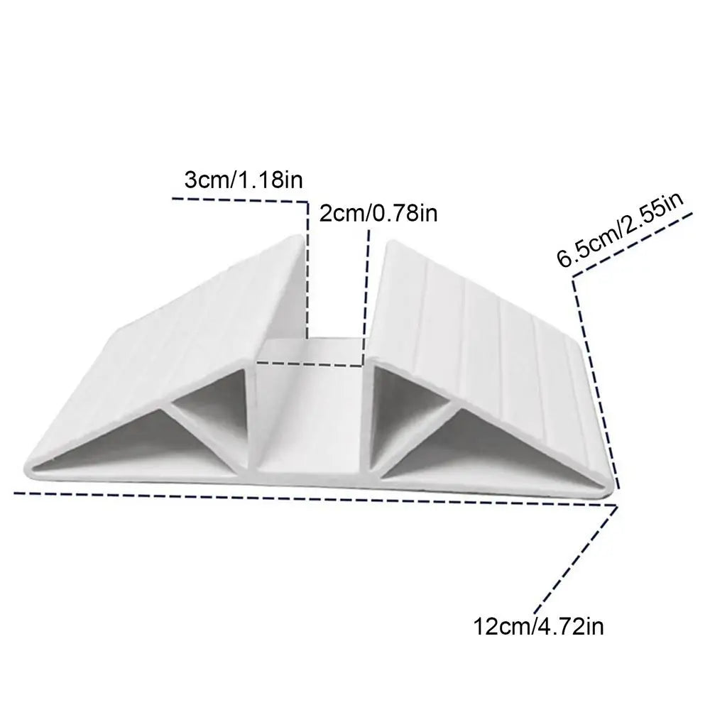 Support Feet For Pet Gate Dog Fence Panel Freestanding Support Feet 6 Pieces Versatile Reinforcement Accessories With Adhesive