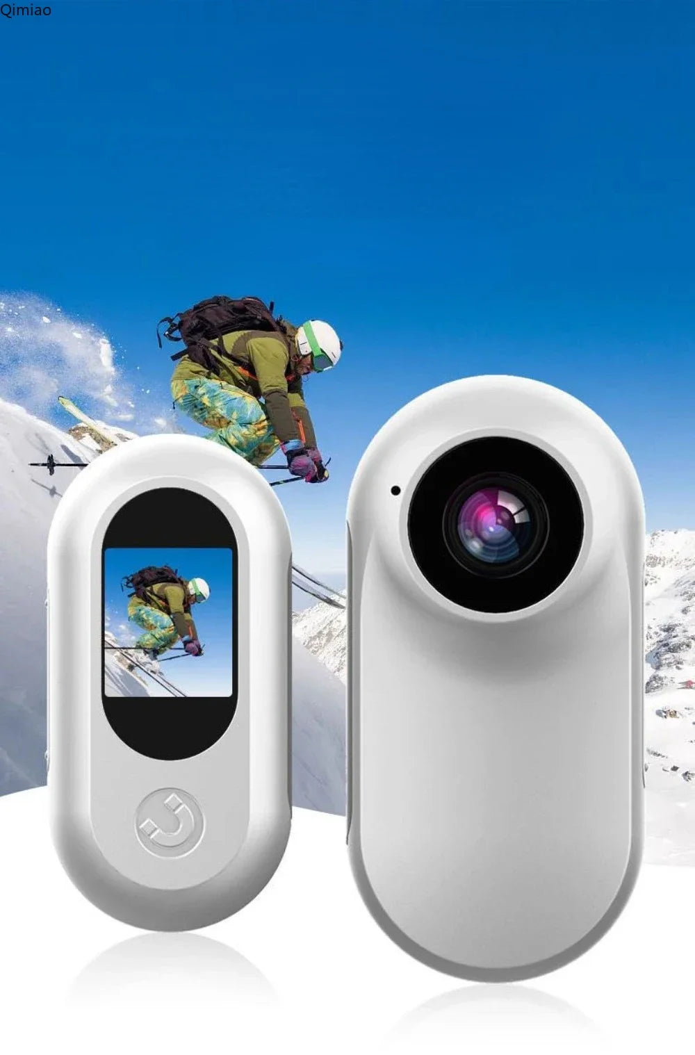 Portable Thumb Pet Camera HD 1080p Detachable Pet Recorder Anti-shake Cat and Dog View Camera Attaches To Collar Outdoor Sports