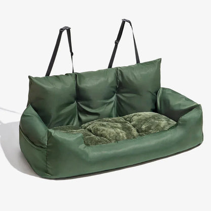 Dog Car Seat Cover for Travel, Thickened Cotton, Folding Hammock, Carrier Bag for Pets