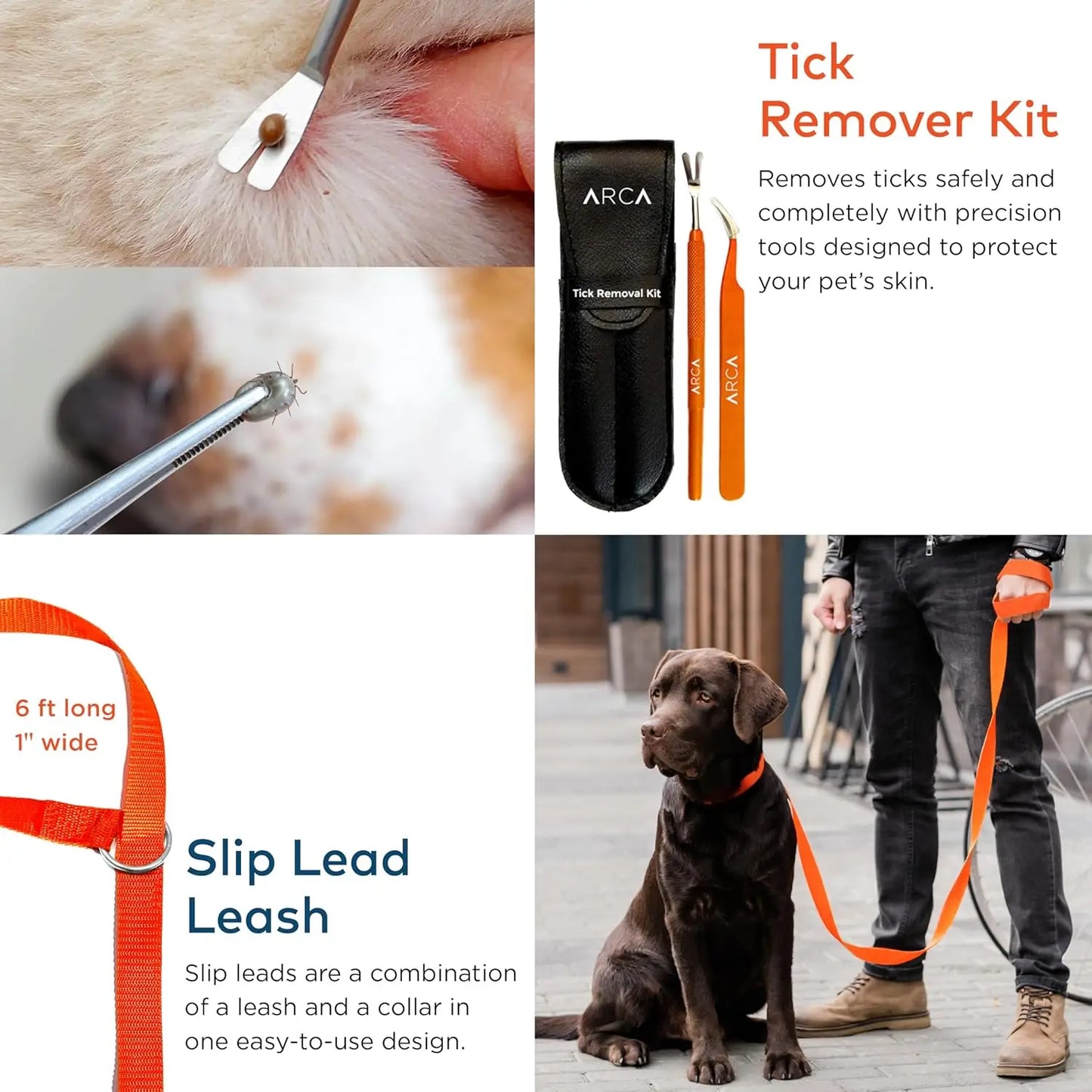 Pet First Aid Kit with Reflective Zipper, Thermometer & Tick Remover - 100 Pieces for Cats and Dogs