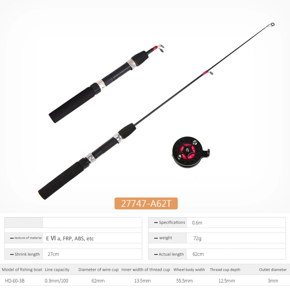 Telescopic Ultra-Light Fishing Pole/Rod with Reel for Interactive Play with Pets
Ideal for Cat Enthusiasts: This fishing pole is idea for cat play enthusiasts. It allows for quality and convenience interactive cat play. Its l