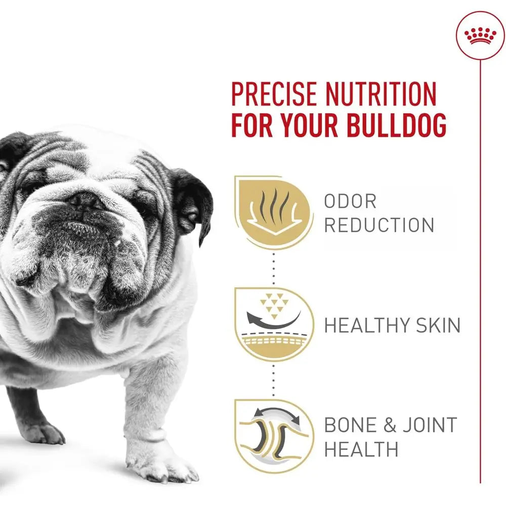 Adult Bulldog Dry Dog Food, 30-pound Bag