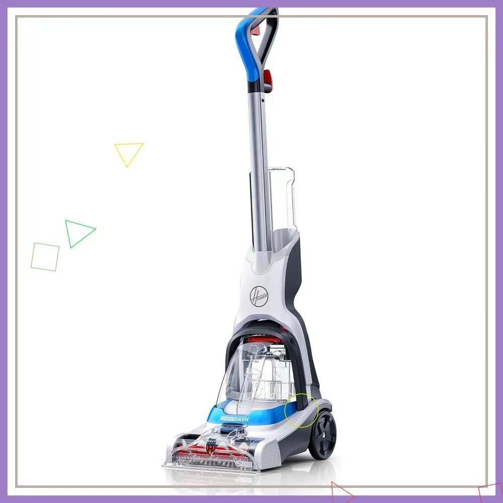 Compact Carpet Cleaner Machine for Pets, Lightweight Shampooer with Solution for Fresh Home