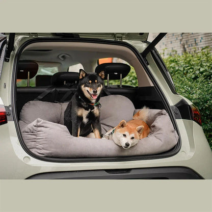 Dog Car Seat Cover for Travel, Thickened Cotton, Folding Hammock, Carrier Bag for Pets