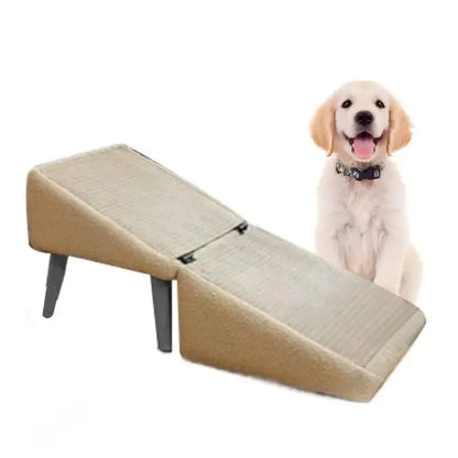 Dog Ramp For Bed Foldable Footrest Stool For Small Breed Animal Multi-functional Non-Slip Safety Ramp