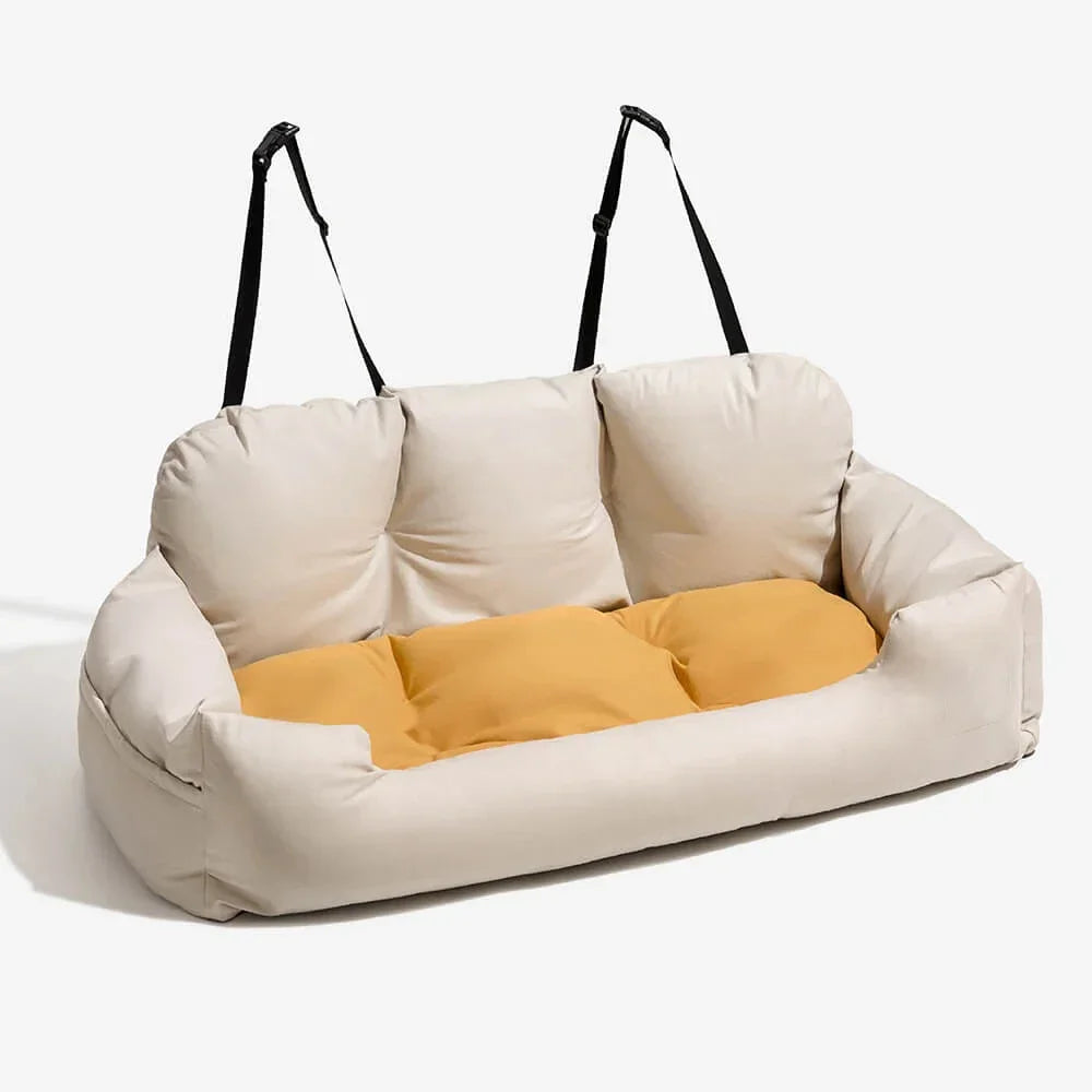 Dog Car Seat Cover for Travel, Thickened Cotton, Folding Hammock, Carrier Bag for Pets