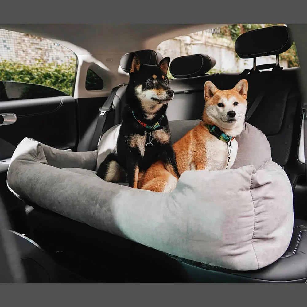 Dog Car Seat Cover for Travel, Thickened Cotton, Folding Hammock, Carrier Bag for Pets