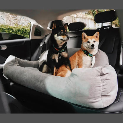 Dog Car Seat Cover for Travel, Thickened Cotton, Folding Hammock, Carrier Bag for Pets