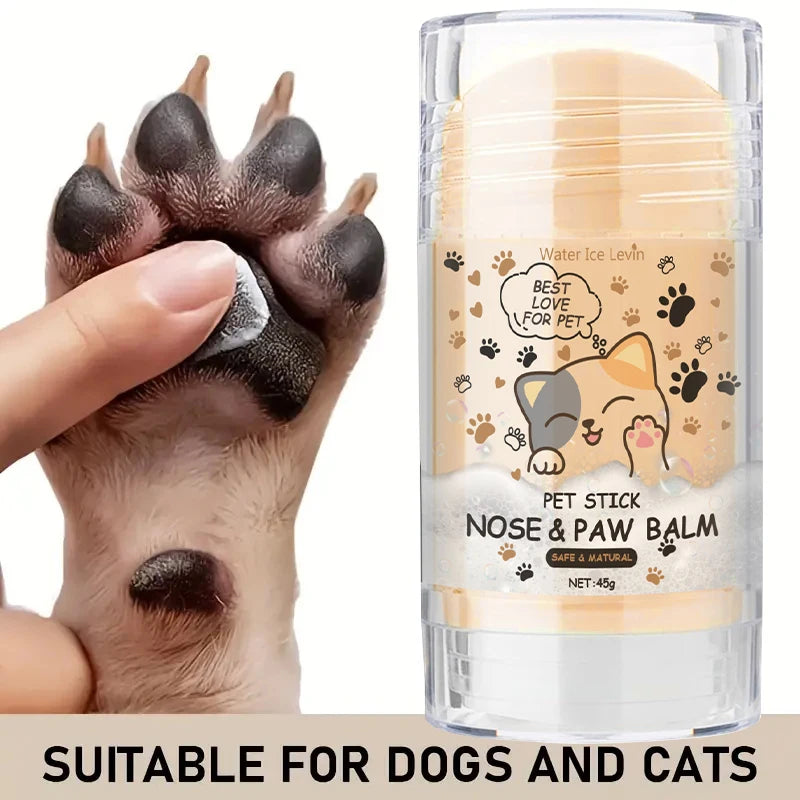 45g Pet Nose and Paw Balm Butter Cream Protector to Moisturizer Dry Cracked Nose and Feet