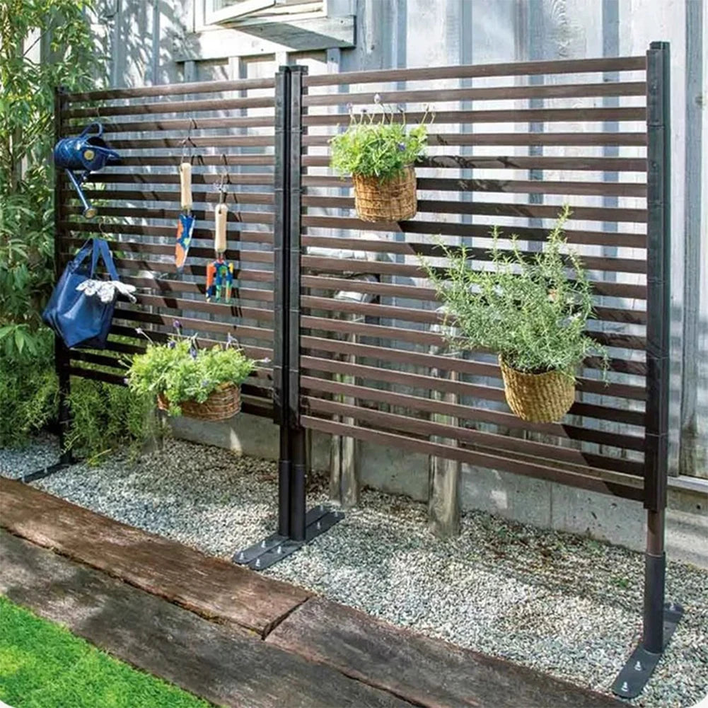 3 Ft W X 4 Ft H Metal Privacy Screen/Fence Panel for Outside Patio Garden Backyard