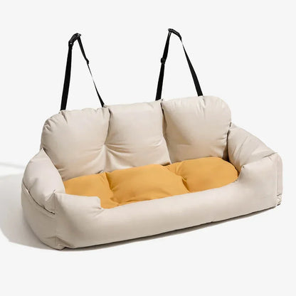 Dog Car Seat Cover for Travel, Thickened Cotton, Folding Hammock, Carrier Bag for Pets