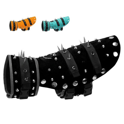 Pet Clothing Creative Punk Puppy Vest Spike Resistant Bite Resistant Pet Vest Protective Dog Armor Vest Pet Jackets