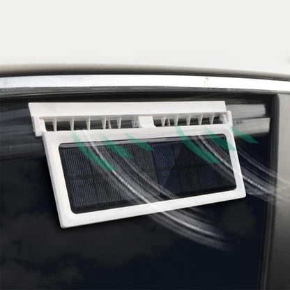 Solar Powered Car Ventilation Fan - Car Fan for Solar Cooling Vent Exhaust Radiator with Air Circulation and Quiet Operation