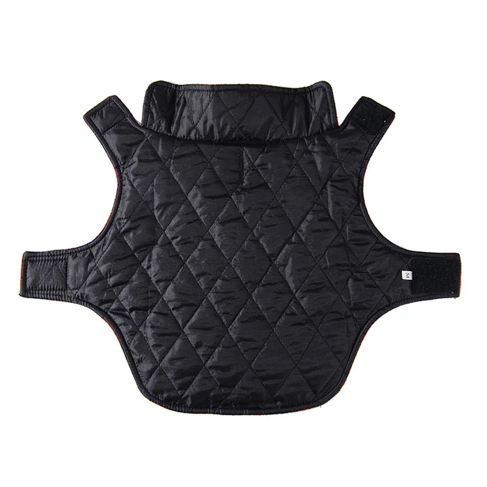 Pet Vest Coat Cotton British Plaid Style Winter Warm