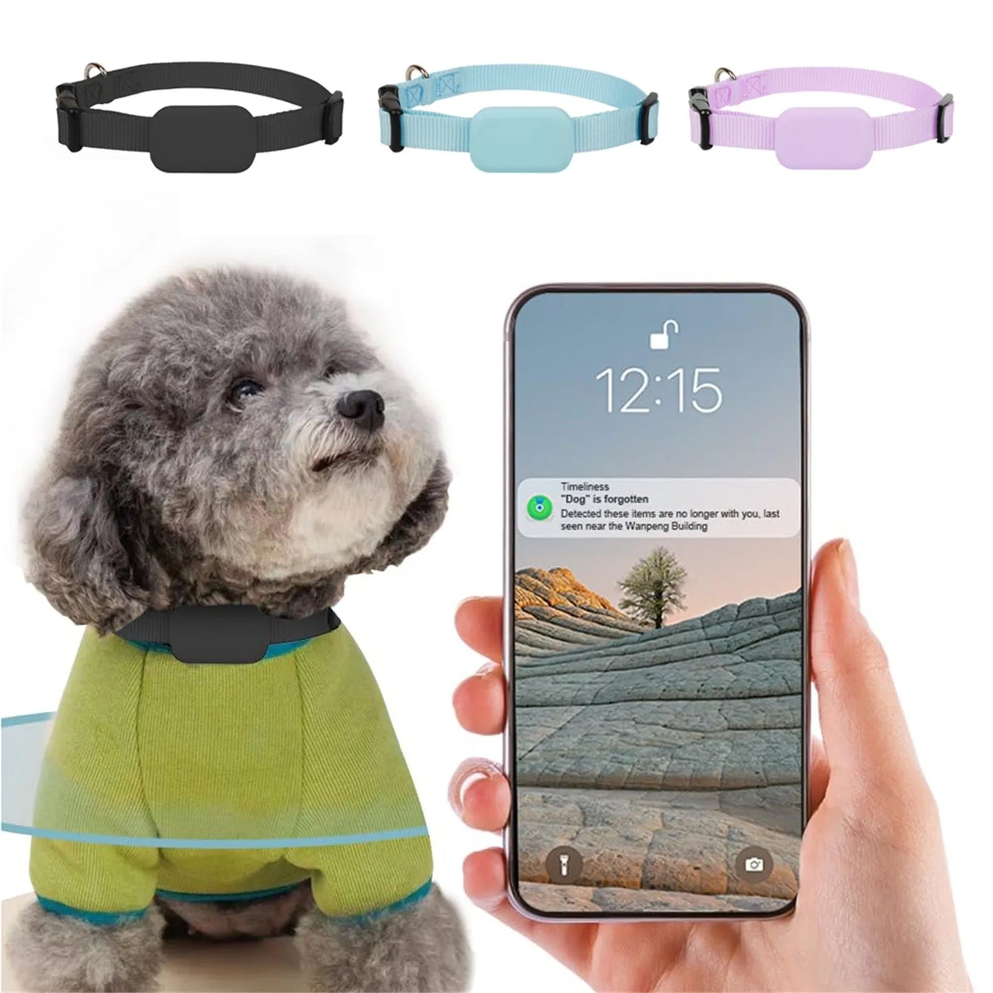 Real-Time GPS Pet Anti-Lost and Activity Tracking Detection for Collars