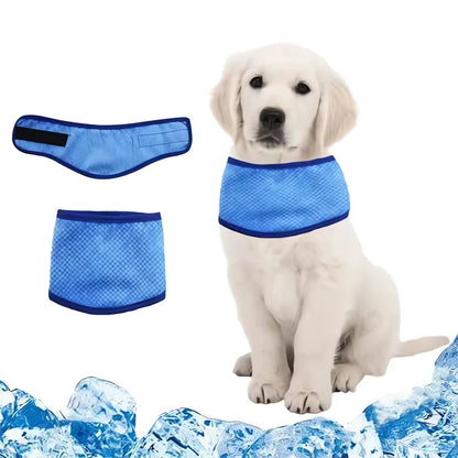 Ice Bandana Cooling Triangle Scarf Collar for Pets