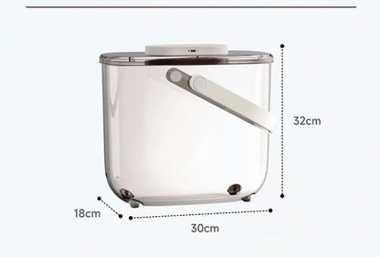 Intelligent Pet Food Container Vacuum 10L Easy Clean Cat Food Storage Moisture-proof and Insect-proof Pet Products Supplies