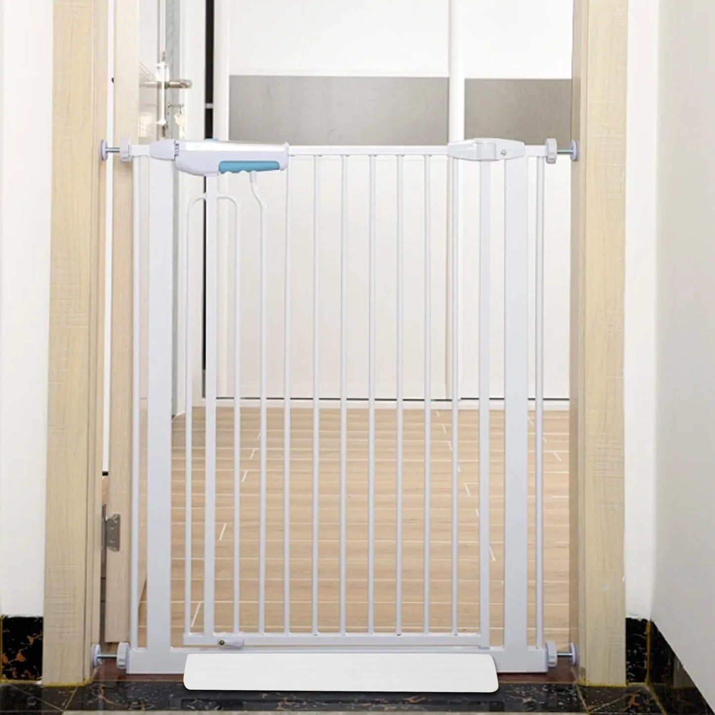 Baby Gate Door Frame Support Foot Non-Slip Protective Pad Safety Barrier Stabilizer Mat For Pet Gate Pressure Mounted Gate Home