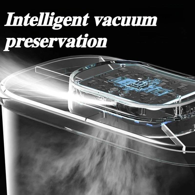 Intelligent Pet Food Container Vacuum 10L Easy Clean Cat Food Storage Moisture-proof and Insect-proof Pet Products Supplies