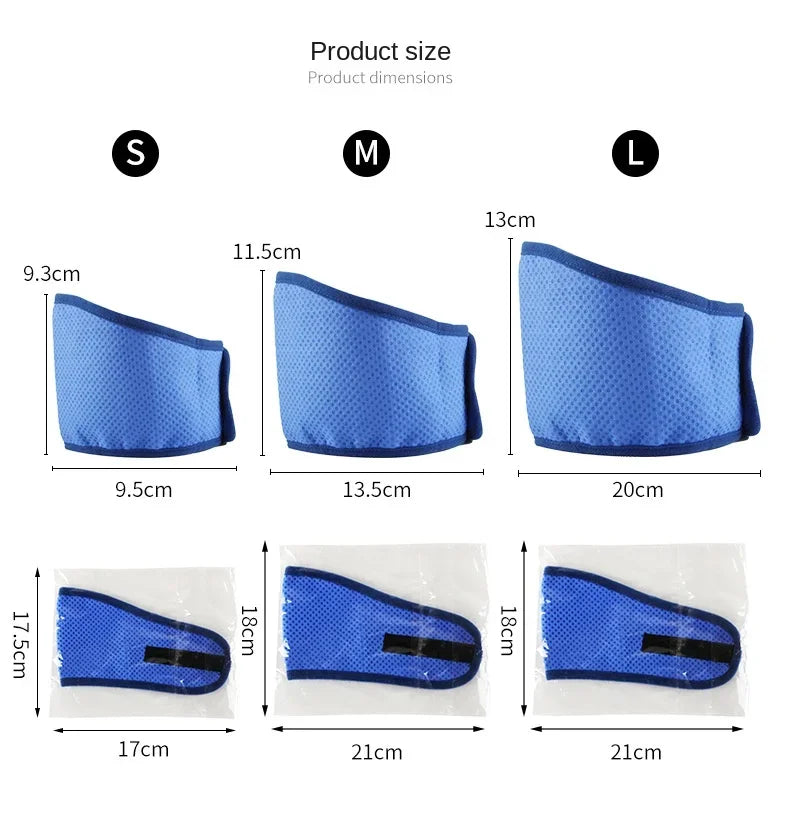 Ice Bandana Cooling Triangle Scarf Collar for Pets