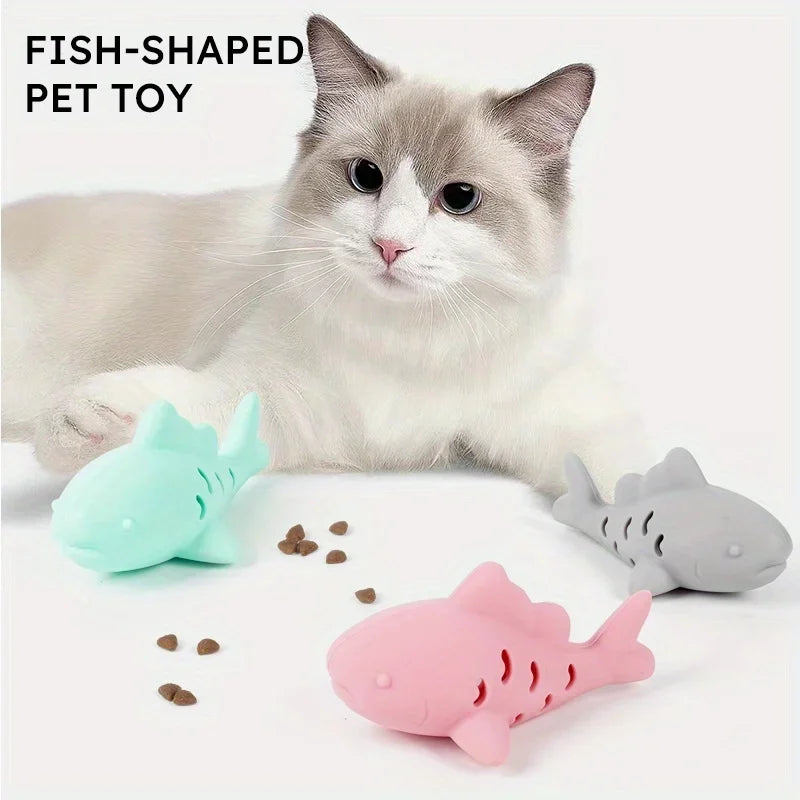 1pc Interactive Cat & Dog Toy - Durable Bite-Resistant Design, Hiding Food & Grinding Teeth Small Pet Entertainment